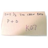 US Mint bag of 200 - 2013-P & D Kennedy