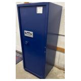 Large floor model safe, 62"h, 25"w, 24"d