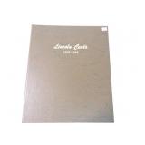 Dansco Lincoln cent album 1909-58, 127 coins