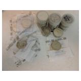 Half dollar lot - 36 Walking Liberty, 40 Franklin,