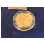 1987 $5 US Constitution gold unc