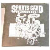 Tops 3 ring binder of baseball cards & NFL cards