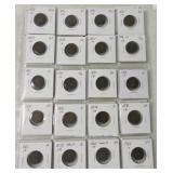 Page of 40 Indian head cents 1865-1909