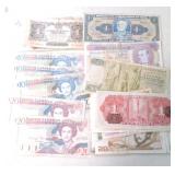 Lot of 31 pcs foreign currency