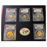 2015 Prestige Gold Panda First Strike set with
