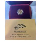 2009 First Spouse $10 gold, Anna Harrison,