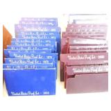 Lot of 31 proof sets: 1968, 1969, 4 - 1970,