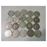 Lot of 20 Morgan dollars
