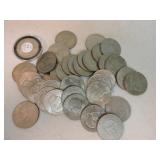 Lot of 38 Ike dollars