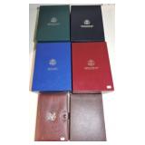 Lot of 10 US Prestige proof sets: 1983, 1984,