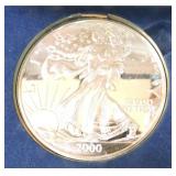 .999 1/2 troy pound silver eagle