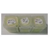 Lot of 3 BU rolls 1964 Kennedy halves