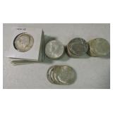 Lot of 44 - 1964 Kennedy halves