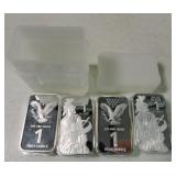 Lot of 20 - 1oz .999 silver bars