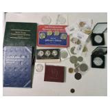 US coin lot: 4 silver eagles, 2 - 1oz .999 silver