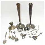Lot of assorted sterling silver and other silver
