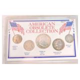 American Obsolete coin collection