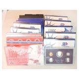 Lot of 4 US Mint sets - 1999, 2 - 2000, 2001,