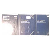 Lot of 3 Kennedy half albums 1964 - ,