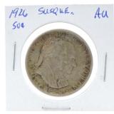 1926 Sesquicentennial half, AU