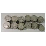 Lot of 112 Walking Liberty halves