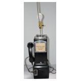 Pay phone made into a table lamp Pay phone made into a table lamp