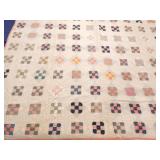 Antique quilt, 77"x68" Antique quilt, 77"x68"