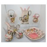 Hull Pottery lot of 7 pieces Hull Pottery lot of 7 pieces