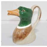 Figural duck pitcher Figural duck pitcher