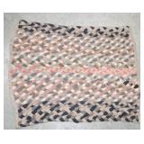 Braided rug 35"x28" Braided rug 35"x28"
