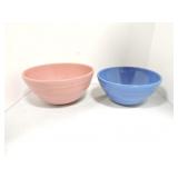 Pair of nested bowl, 10" & 9" Pair of nested bowl, 10" & 9"