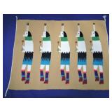 Southwest Navajo Indian rug, 23"x16" Southwest Navajo Indian rug, 23"x16"