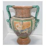 Pottery vase, 12" Pottery vase, 12"