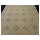 Antique quilt, 68"x80", wear Antique quilt, 68"x80", wear
