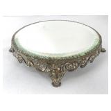 Beveled mirror plateau, 8"d Beveled mirror plateau, 8"d