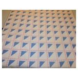 Antique quilt, 70"x76", wear Antique quilt, 70"x76", wear