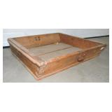 Pine dovetailed bin, 28"x28"x6" Pine dovetailed bin, 28"x28"x6"