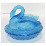 Swan covered candy dish Swan covered candy dish