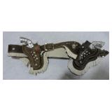Pair of guns, holsters, and belt
