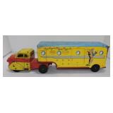 Roy Rogers tin lithograph semi truck and