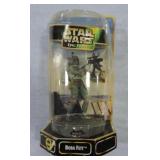 Star Wars Boba Fett rotating figure, NIB