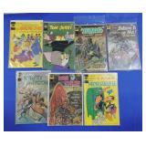 Whitman lot of 7 comic books: Amazing Chan,