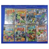 Marvel lot of 8 Incredible Hulk comic books: