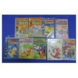 Harvey Comics lot of 9 comic books: