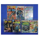 DC lot of 7 Batman comic books: