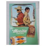 Lone Ranger and Tonto Merita bread advertising