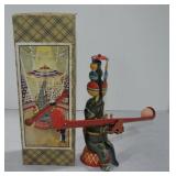 US Zone Germany tin lithograph circus elephant