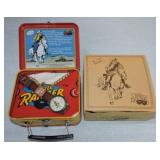 Lone Ranger Fossil wristwatch and bandana, NIB