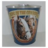 Roy Rogers waste basket