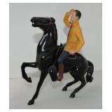 Hartland horse with rider